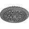 Ekena Millwork York Ceiling Medallion (Fits Canopies up to 3 5/8"), Hand-Painted Silver, 21 5/8"OD x 2 1/2"P CM21YOSLS - alternate 4
